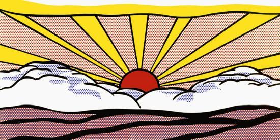 sunrise-Roy Lichtenstein_1965